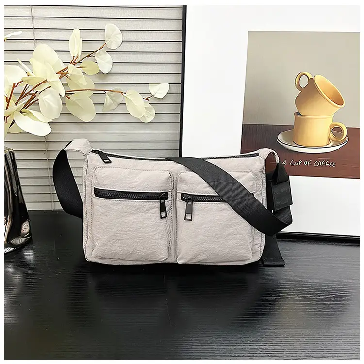Black Japanese Student Crossbody Bag Women's Joker Style Retro Style Simple Lightweight Shoulder Casual Bag for Class Women — feature 41