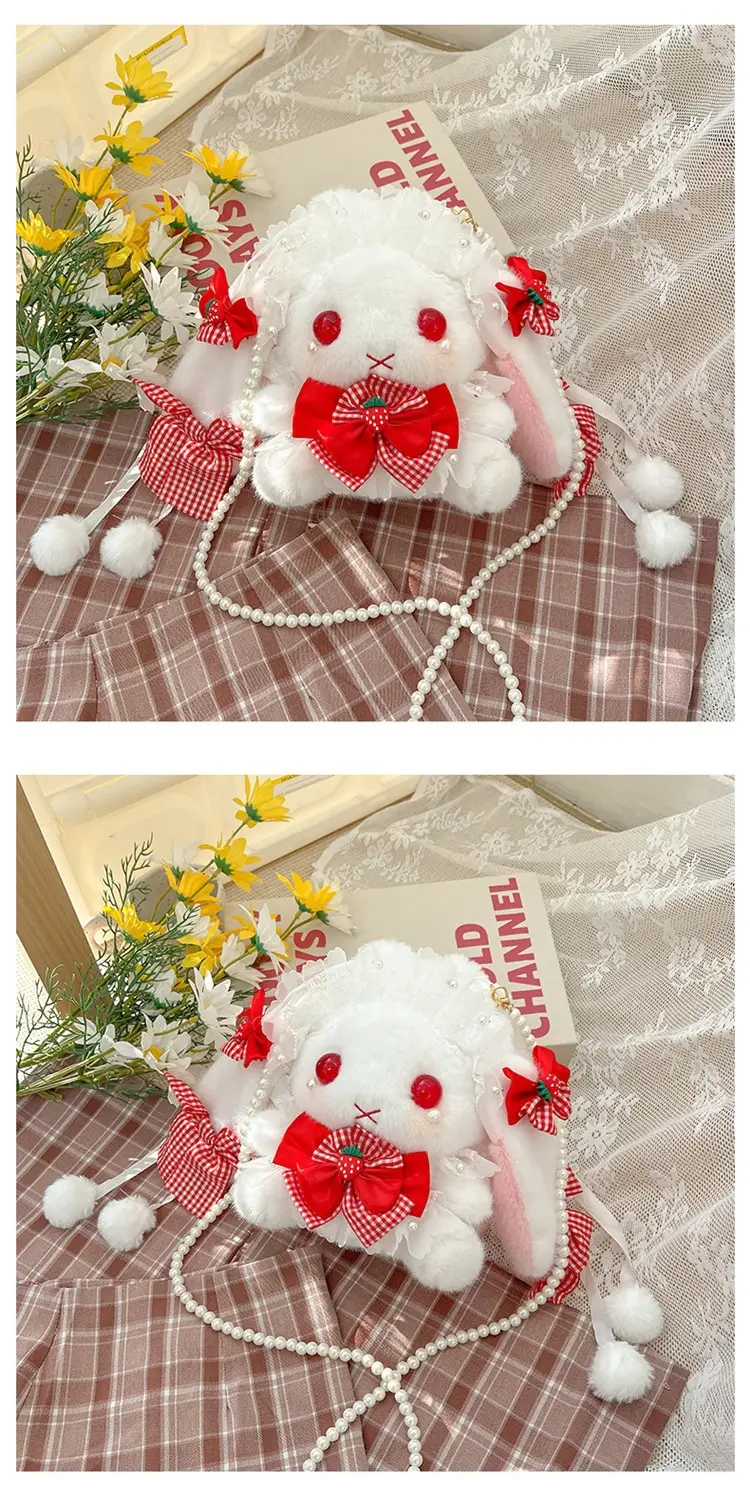 Princess Bunny Bag with Bow & Plush Ear — feature 15