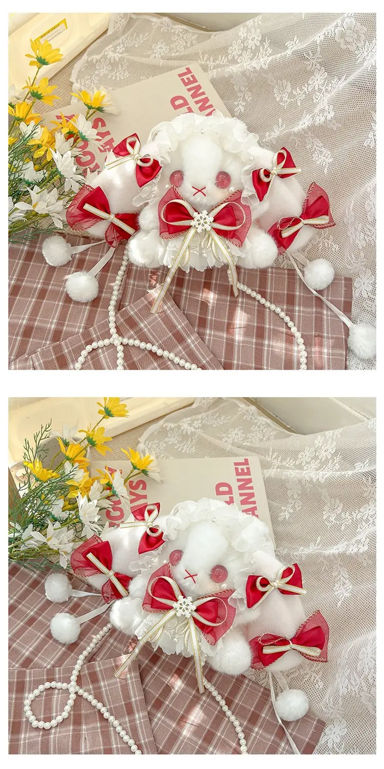 Princess Bunny Bag with Bow & Plush Ear — feature 16