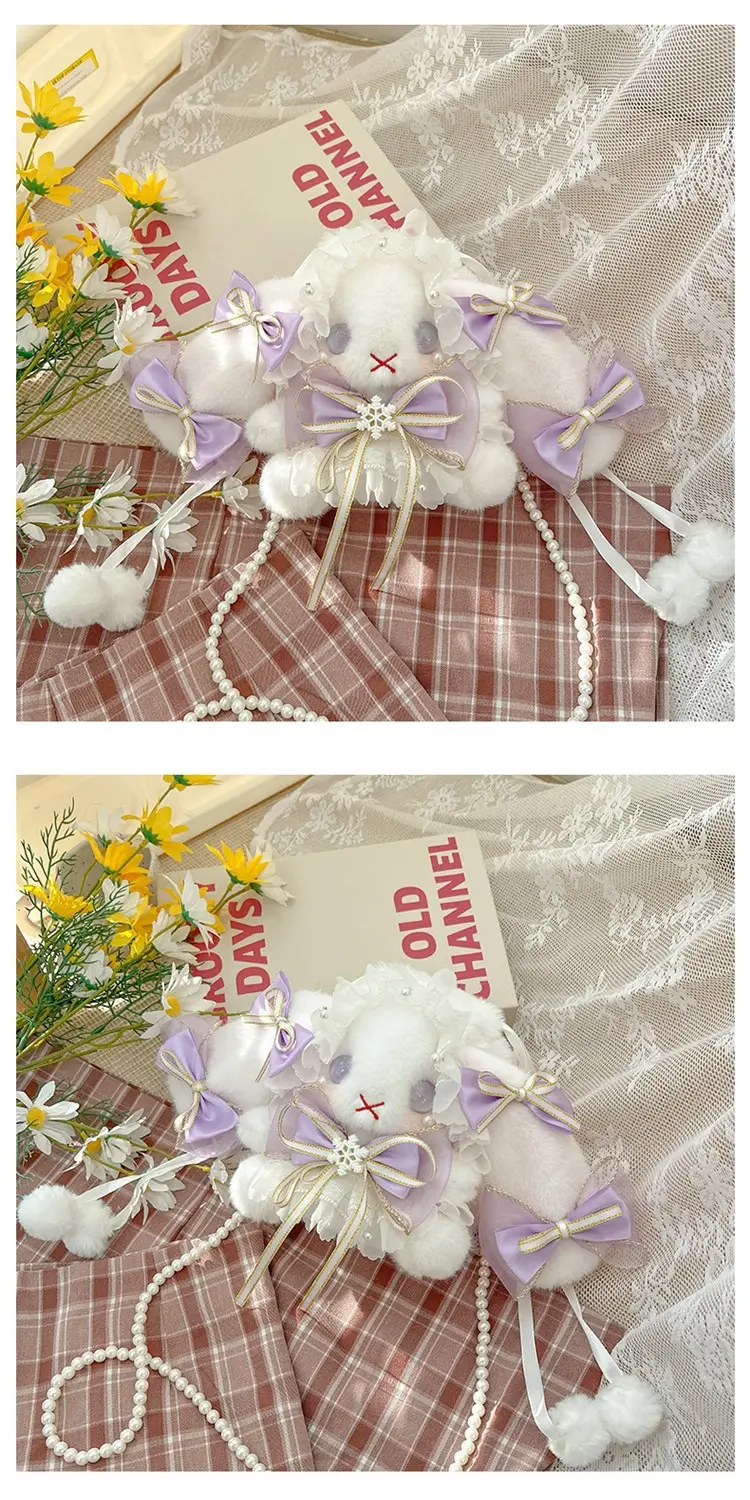 Princess Bunny Bag with Bow & Plush Ear — feature 19