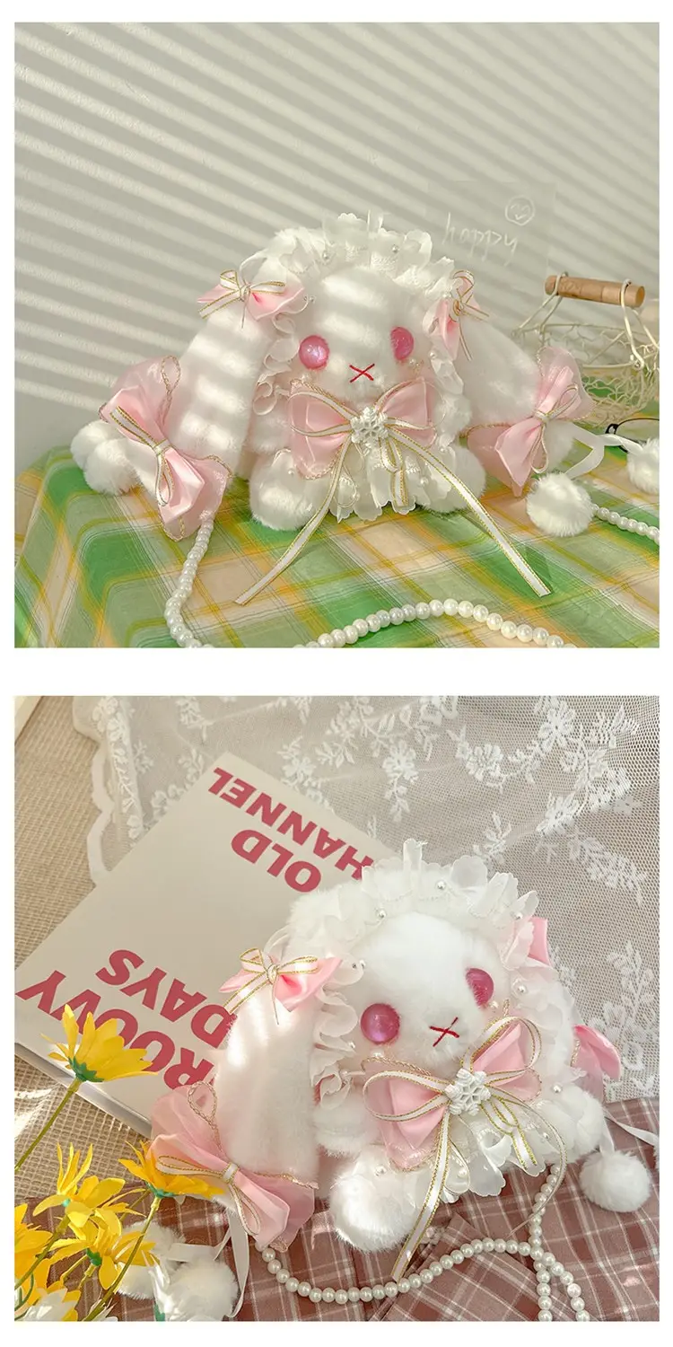 Princess Bunny Bag with Bow & Plush Ear — feature 21