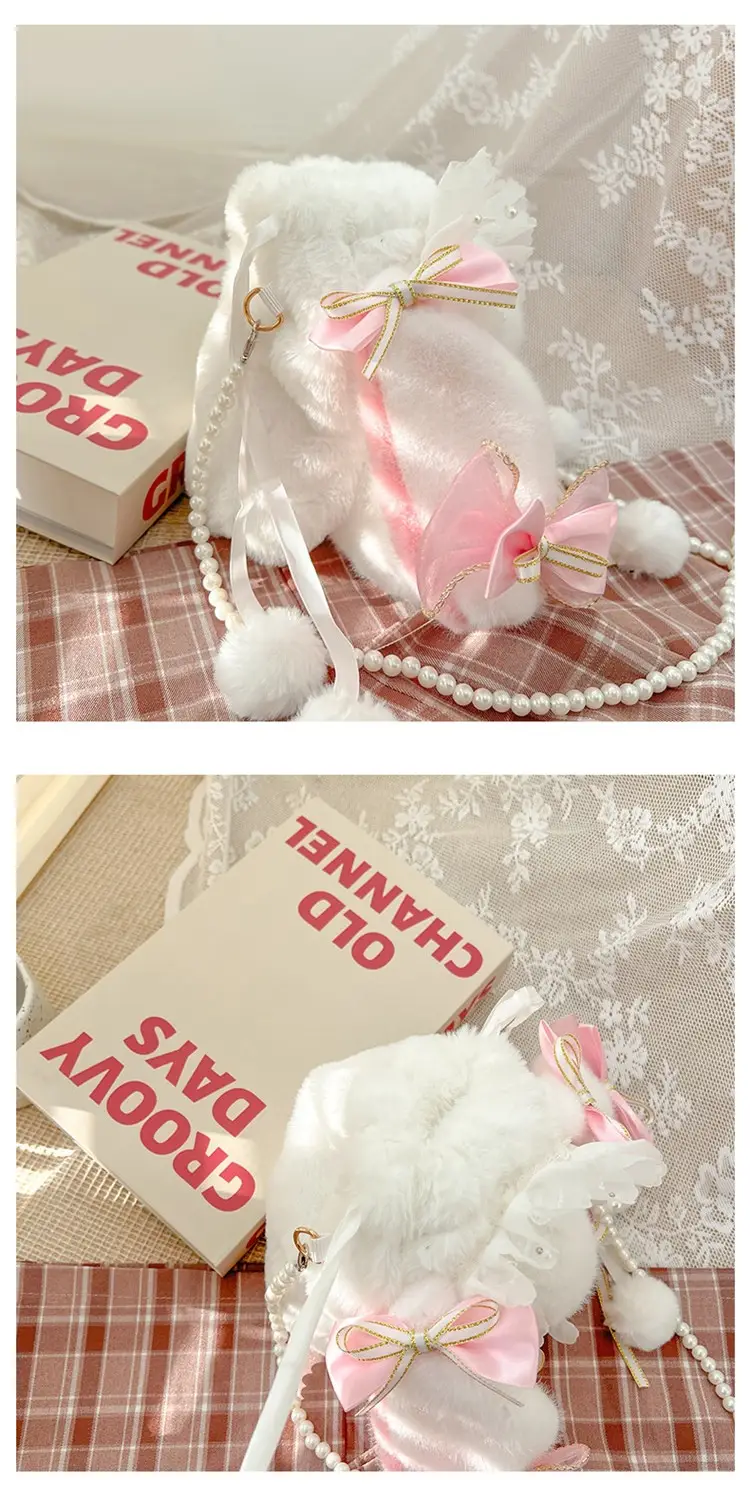 Princess Bunny Bag with Bow & Plush Ear — feature 22