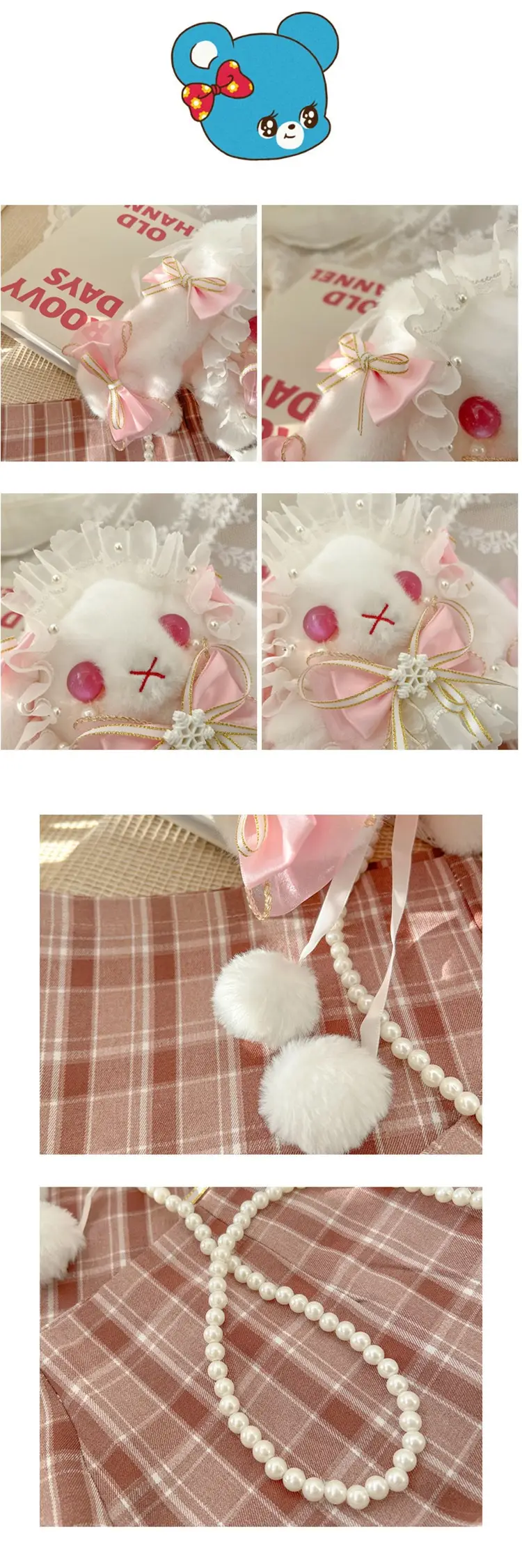 Princess Bunny Bag with Bow & Plush Ear — feature 24