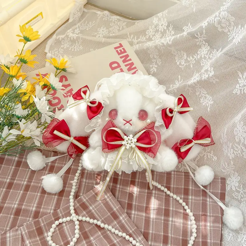 Princess Bunny Bag with Bow & Plush Ear - Image 2
