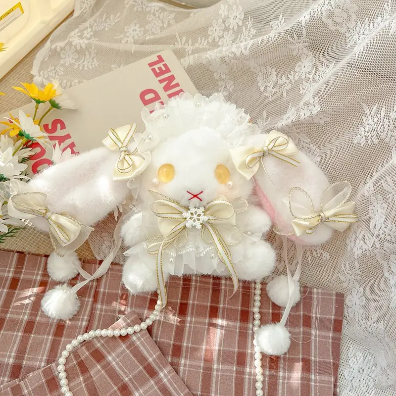 Princess Bunny Bag with Bow & Plush Ear - Image 4