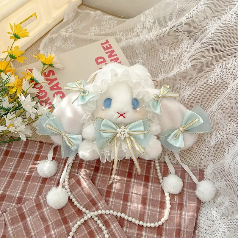 Princess Bunny Bag with Bow & Plush Ear - Image 6