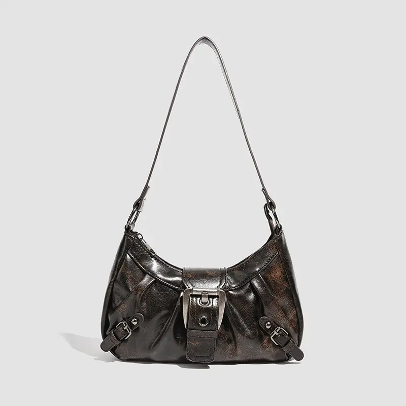 Black Korean Niche Women's Shoulder Bag 2026 - Image 3