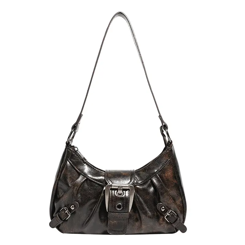 Black Korean Niche Women's Shoulder Bag 2026 - Image 7