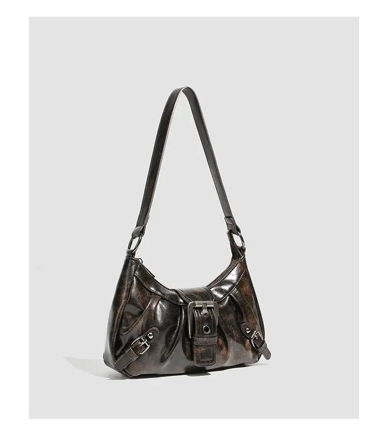 Black Korean Niche Women's Shoulder Bag 2026 — feature 19