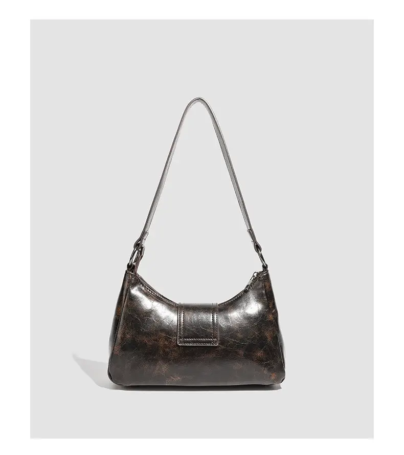 Black Korean Niche Women's Shoulder Bag 2026 — feature 21