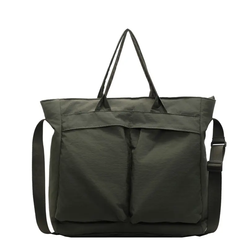Women's Large Capacity Neutral Nylon Tote Bag