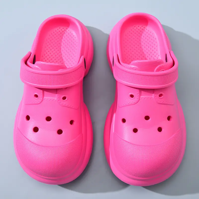 Women's Thick-soled Height-increasing High-grade Baotou Slippers Summer Breathable Non-slip Sandals