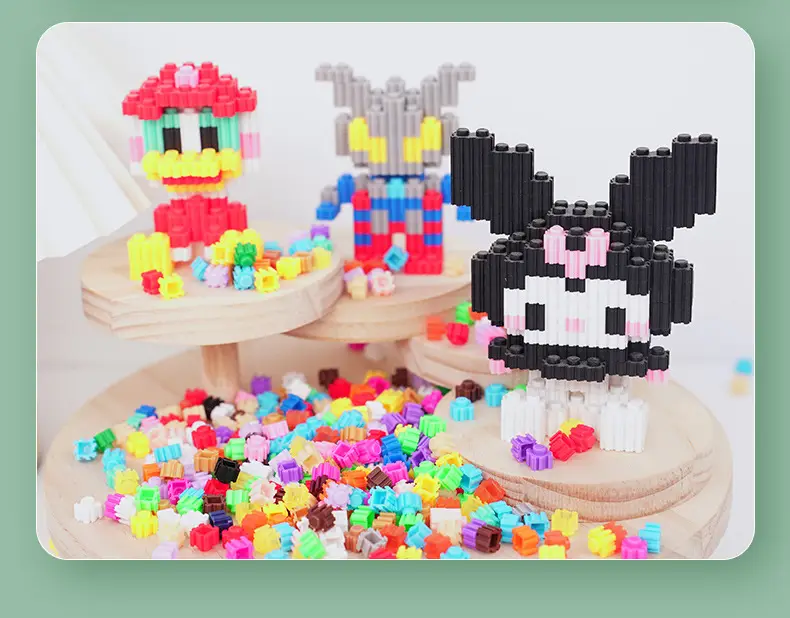 Small Particles Compatible with Lego 8mm Loose Connecting Building Blocks Children's DIY Assembly Educational Toys Wholesale by Weight — feature 10