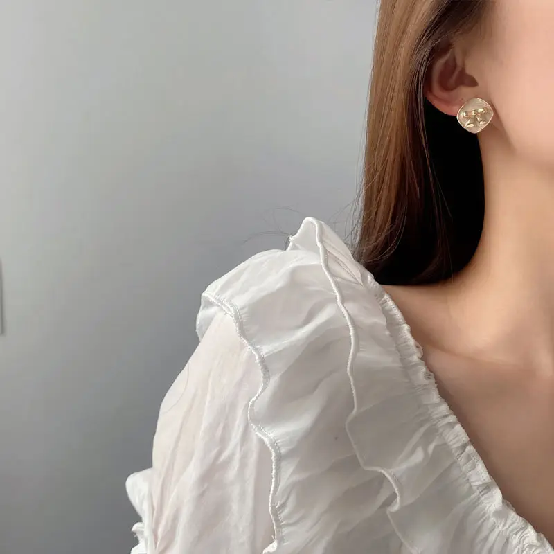 S925 Silver Bow Earrings for Women 2024 - Image 3