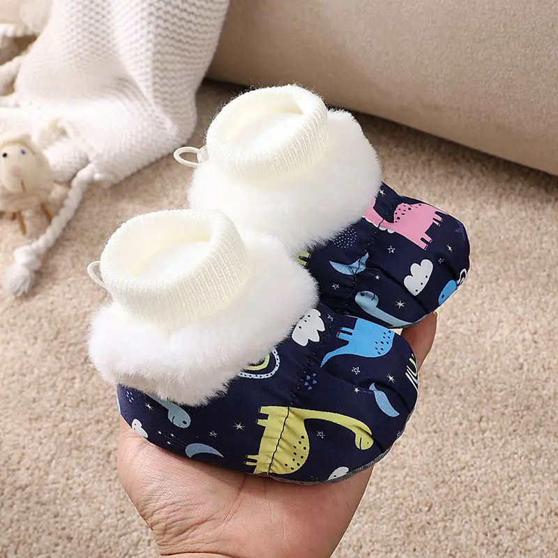 Newborn Baby Shoes Winter Warm Waterproof 3-6-12