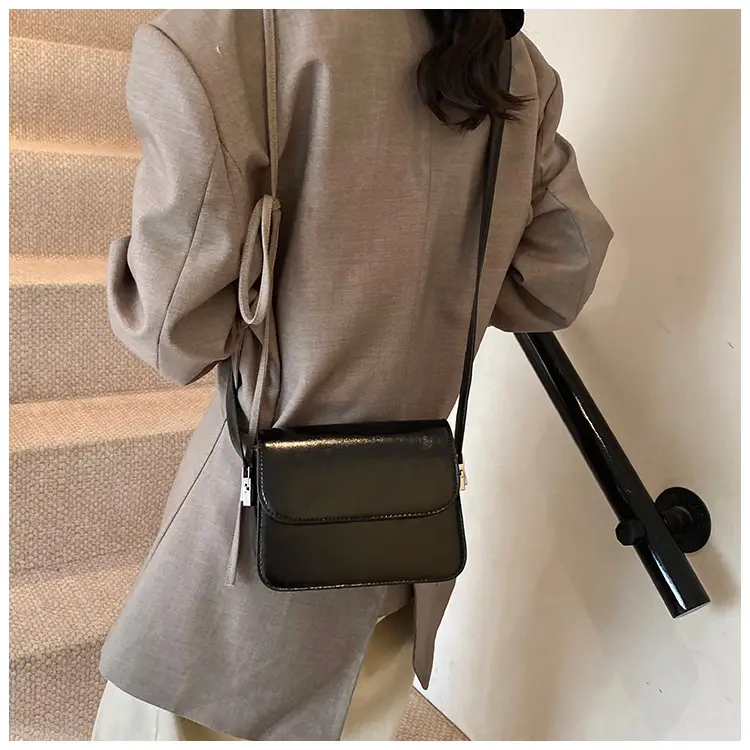 Stylish Black Square Crossbody Bag for Women — feature 24