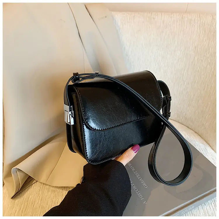 Stylish Black Square Crossbody Bag for Women — feature 29