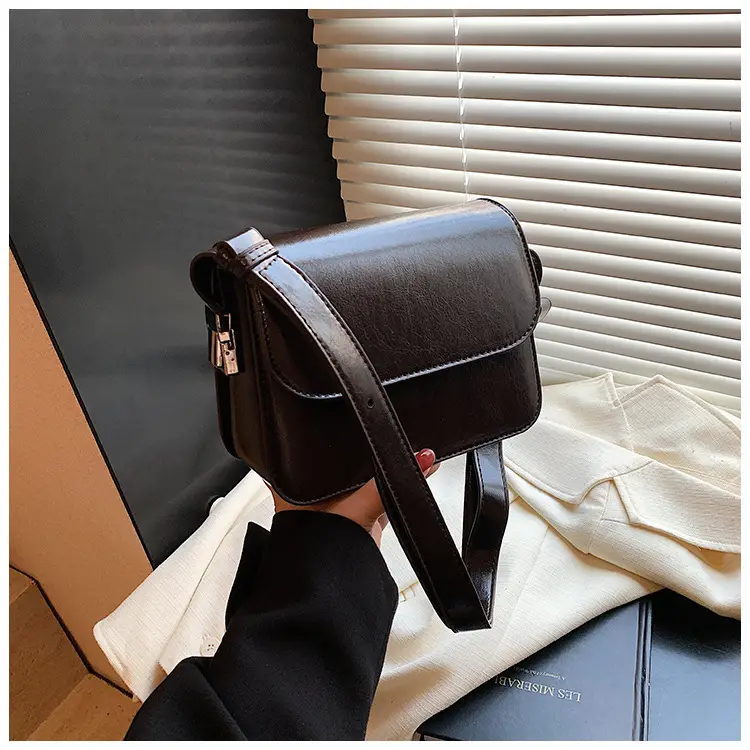 Stylish Black Square Crossbody Bag for Women — feature 44