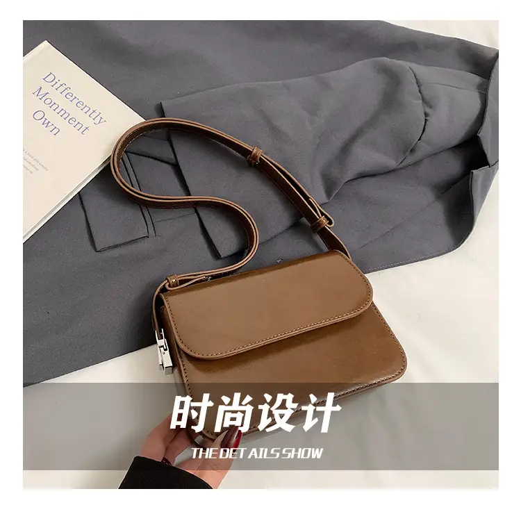Stylish Black Square Crossbody Bag for Women — feature 5
