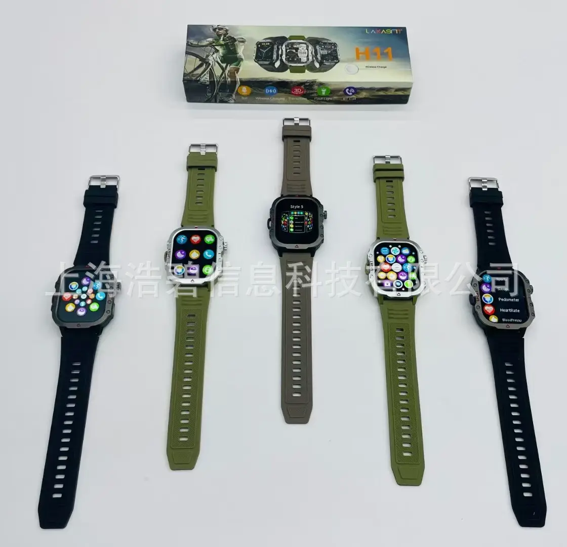 H11 Smart Watch 2.19 Inch Black Digital Display — feature 1