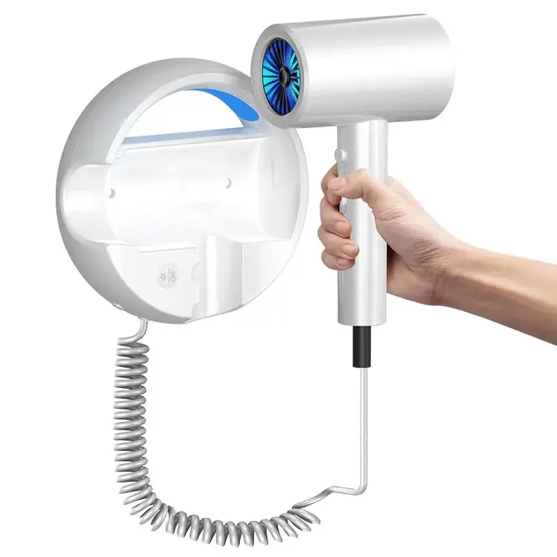 GMDQ 110V Hair Dryer Black Wall Mount - Image 11