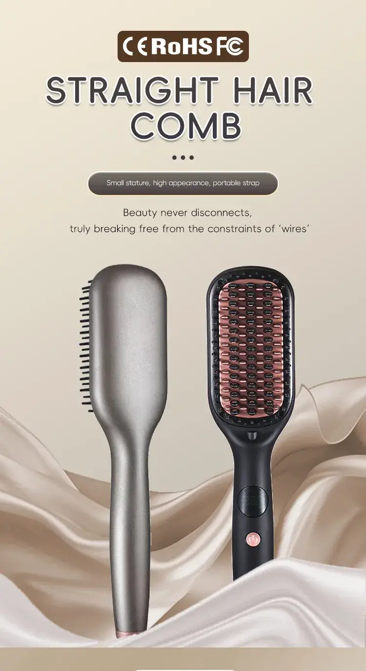 CTC Smart Temp Control Hair Straightener Comb — feature 1