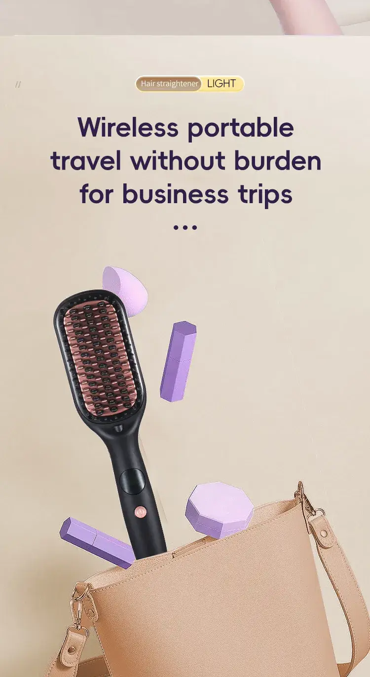 CTC Smart Temp Control Hair Straightener Comb — feature 4