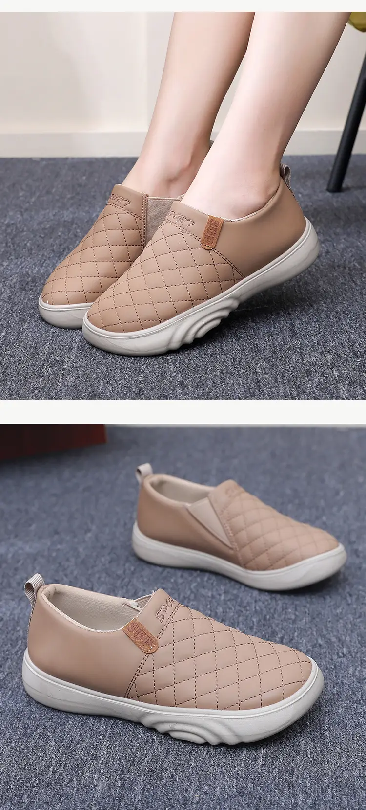 2025 Spring Old Beijing Cloth Shoes for Women, Non-Slip Thick-Soled Mom Shoes, Slip-On Soft-Soled Shoes, Women's Fashion Loafers — feature 22