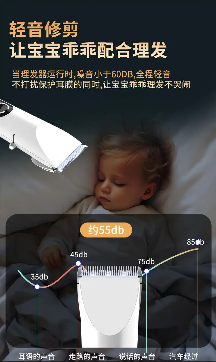 Electric Hair Clipper with 2-5 Speeds & Micro Adjustment — feature 10