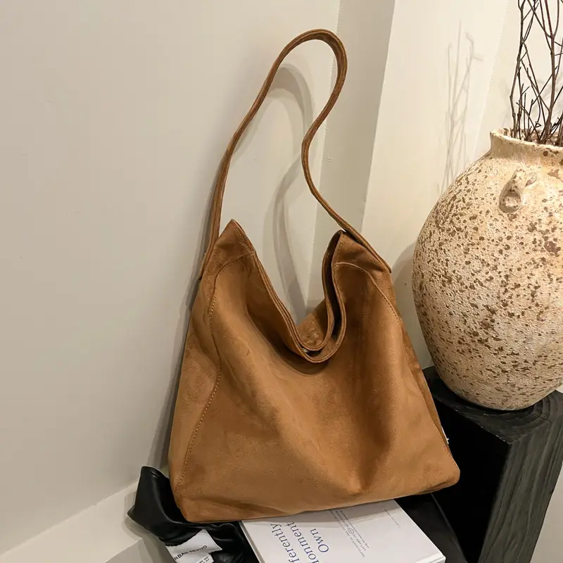 Vintage Frosted Shoulder Bag for Women 2024 - Image 4