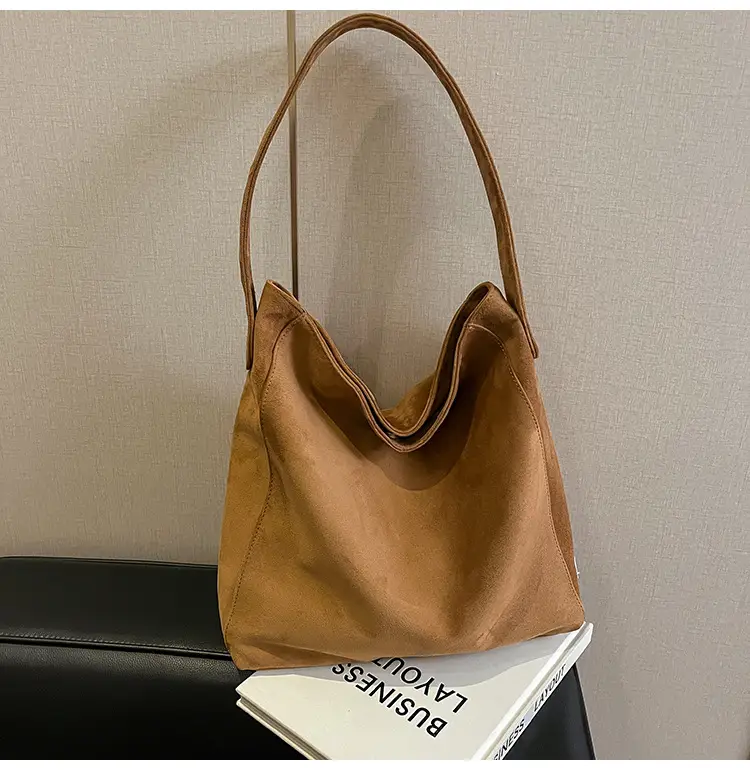Vintage Frosted Shoulder Bag for Women 2024 — feature 11