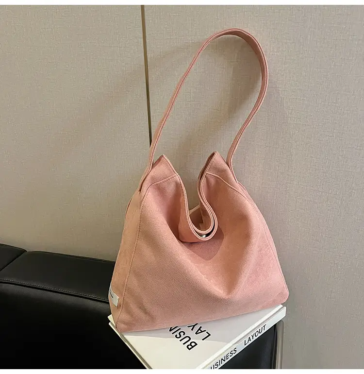 Vintage Frosted Shoulder Bag for Women 2024 — feature 13