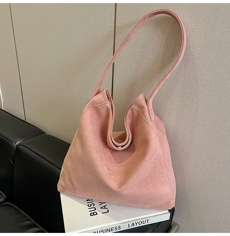 Vintage Frosted Shoulder Bag for Women 2024 — feature 14