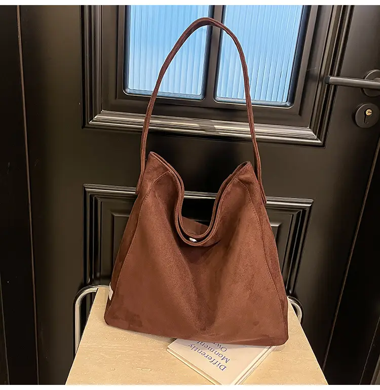 Vintage Frosted Shoulder Bag for Women 2024 — feature 16