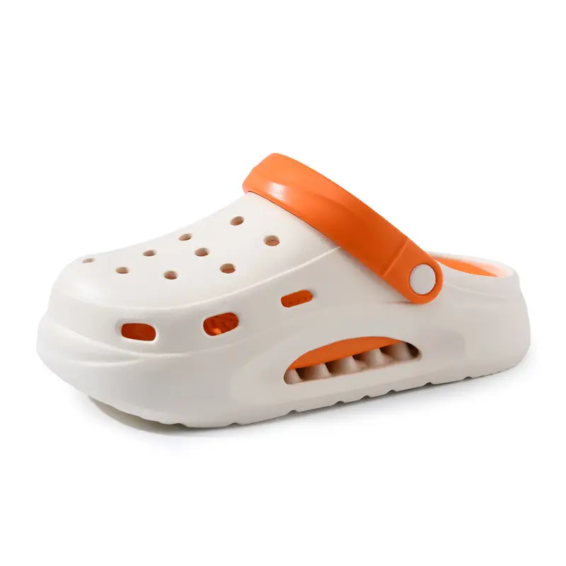 EVA Hole Shoes Women's Summer Outer Wear Slippers with Feeling of Stamping on Shoes Height-increasing Thick Bottom Non-slip Wear-resistant Cute Beach Baotou Slippers - Image 8