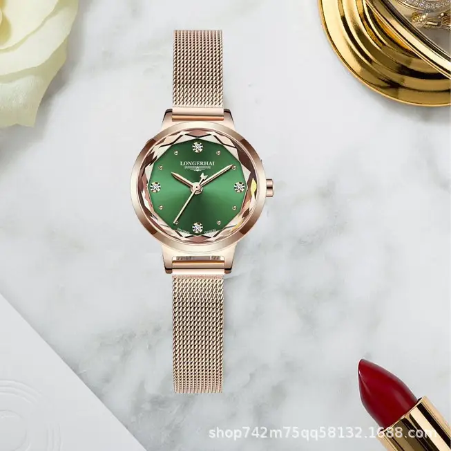 Women's Swiss Import Mechanical Watch Rose Gold 24mm — feature 13