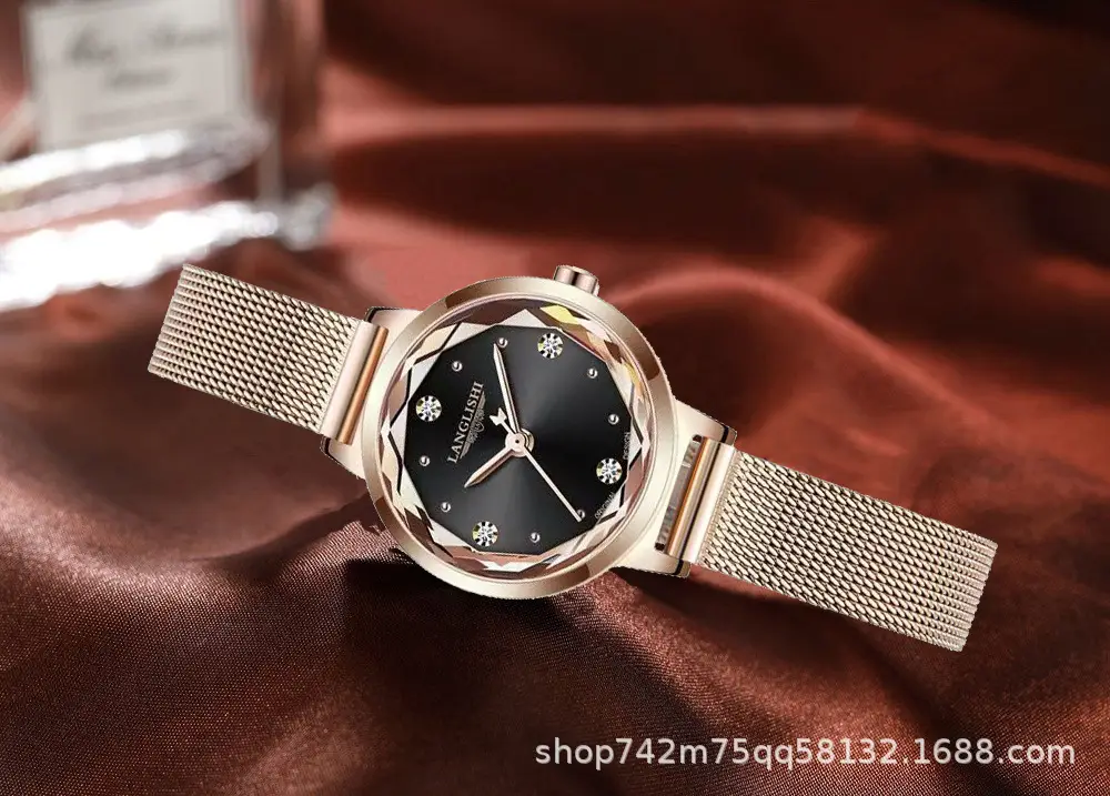 Women's Swiss Import Mechanical Watch Rose Gold 24mm — feature 14