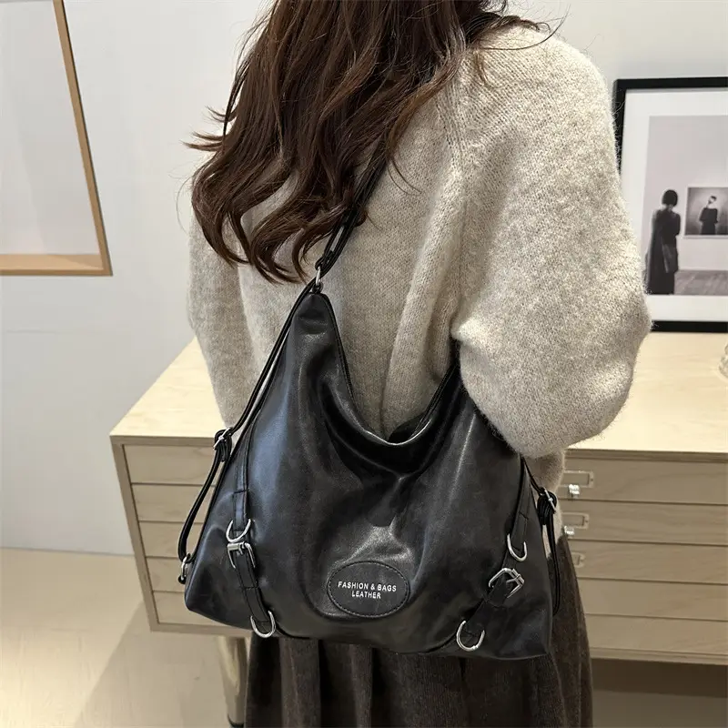 Casual Shoulder Bag Women Retro Bow Winter 2024 - Image 9