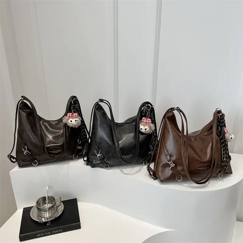 Casual Shoulder Bag Women Retro Bow Winter 2024 - Image 10