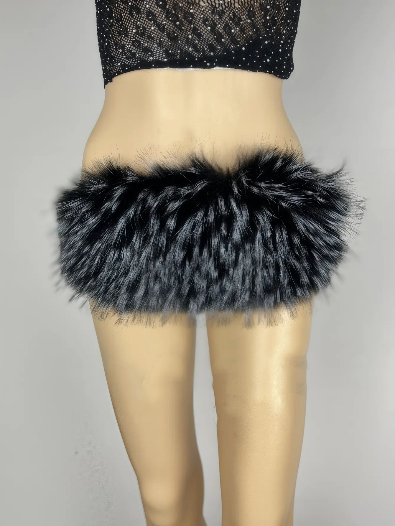 New Rabbit Fur Belt for Women Waist Cover Europe America — feature 28