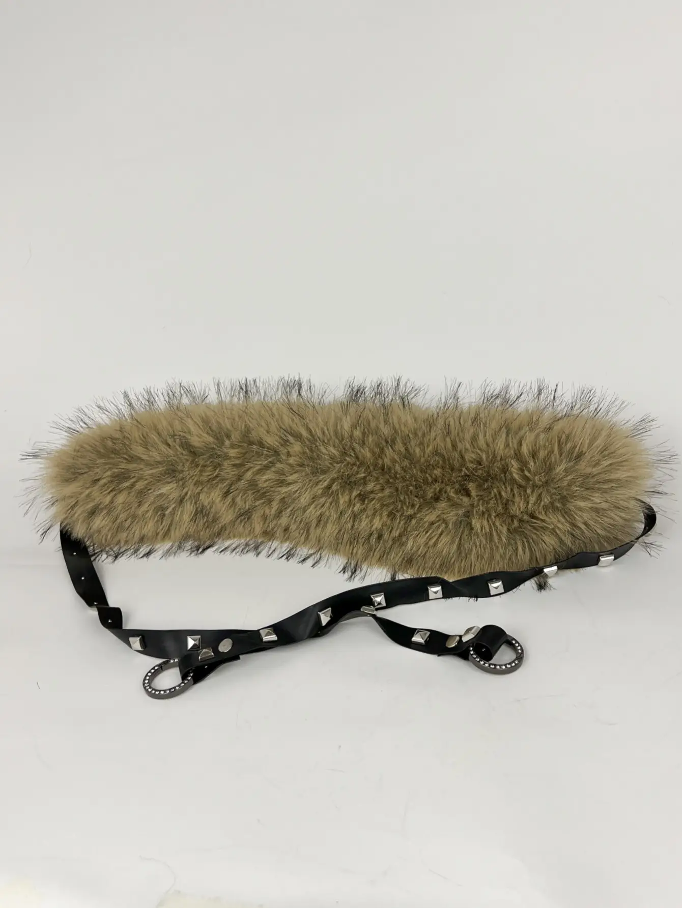 New Rabbit Fur Belt for Women Waist Cover Europe America — feature 39