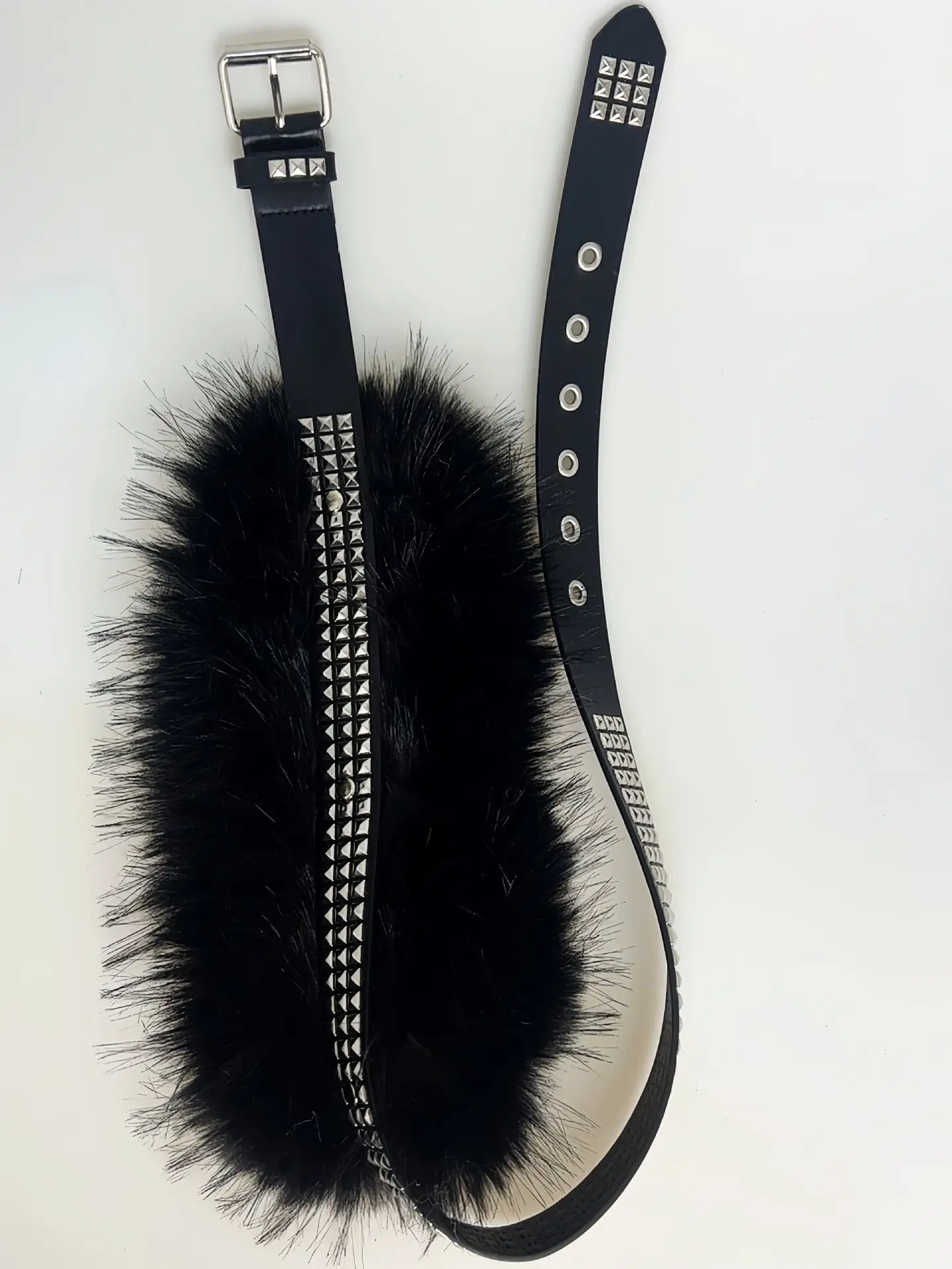 New Rabbit Fur Belt for Women Waist Cover Europe America