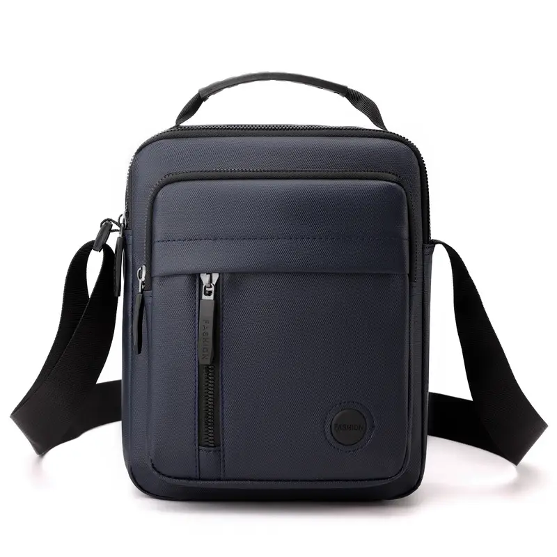 Men's Black Waterproof Crossbody Shoulder Bag - Image 3