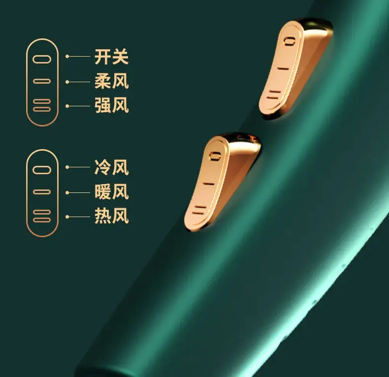 Smart Temp Hair Dryer 57°C Blue Light Salon Use — feature 18