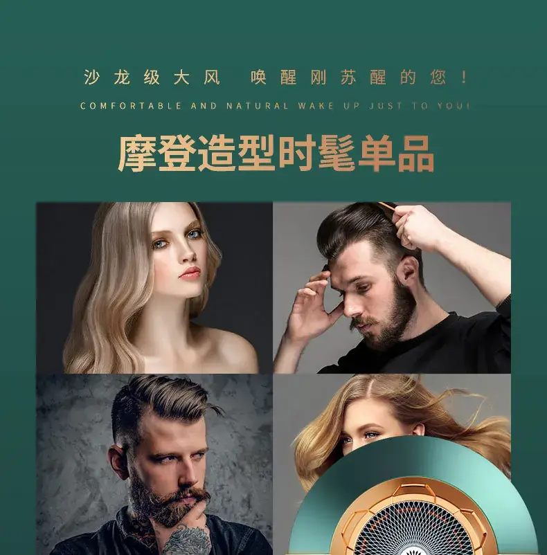 Smart Temp Hair Dryer 57°C Blue Light Salon Use — feature 4