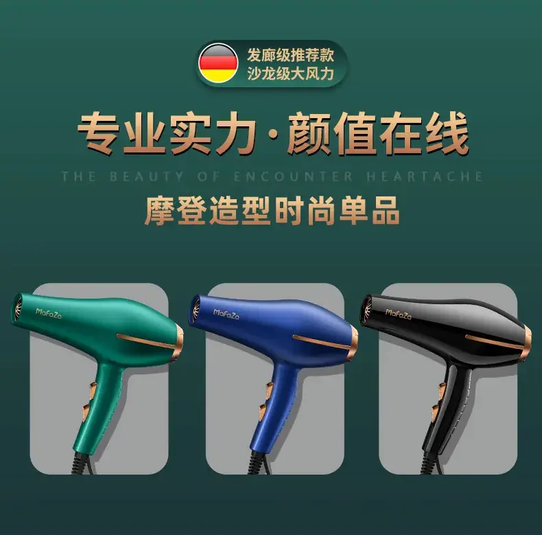 Smart Temp Hair Dryer 57°C Blue Light Salon Use — feature 6