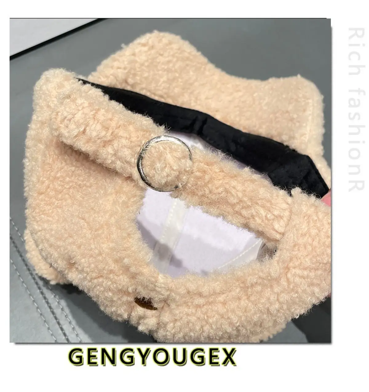Japanese Embroidered Bear Ear Cap for Girls Winter Warm — feature 12