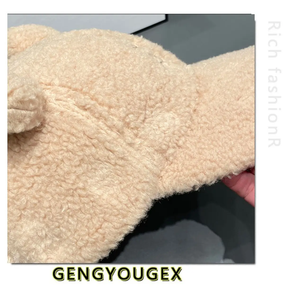 Japanese Embroidered Bear Ear Cap for Girls Winter Warm — feature 13