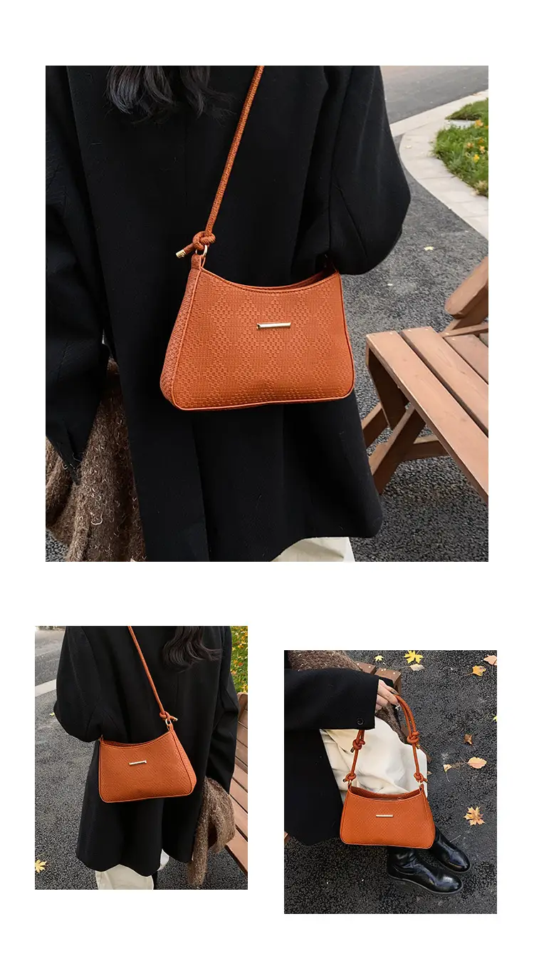 Black Textured Crossbody Bag for Women 2024 — feature 12