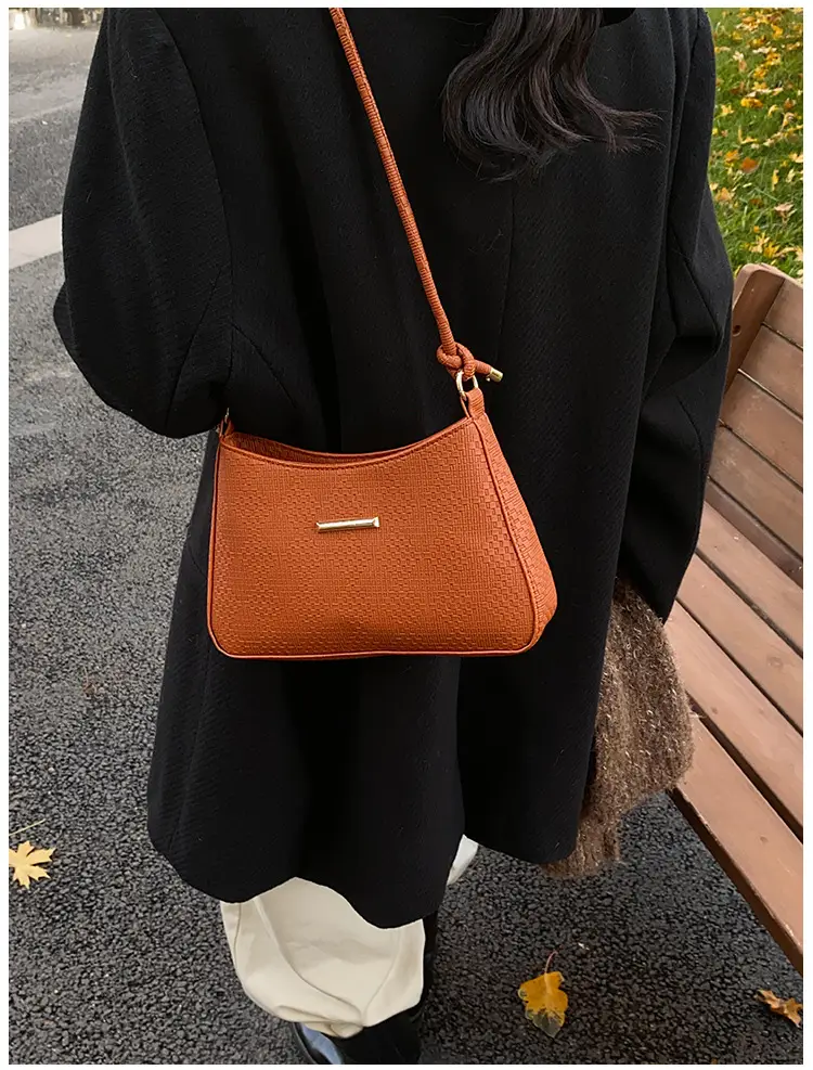 Black Textured Crossbody Bag for Women 2024 — feature 34